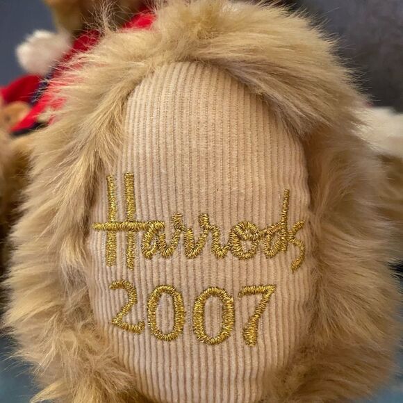 Harrods 2007 Annual Foot Dated Christmas Bear (Benjamin) - Excellent Condition! - Picture 4 of 5